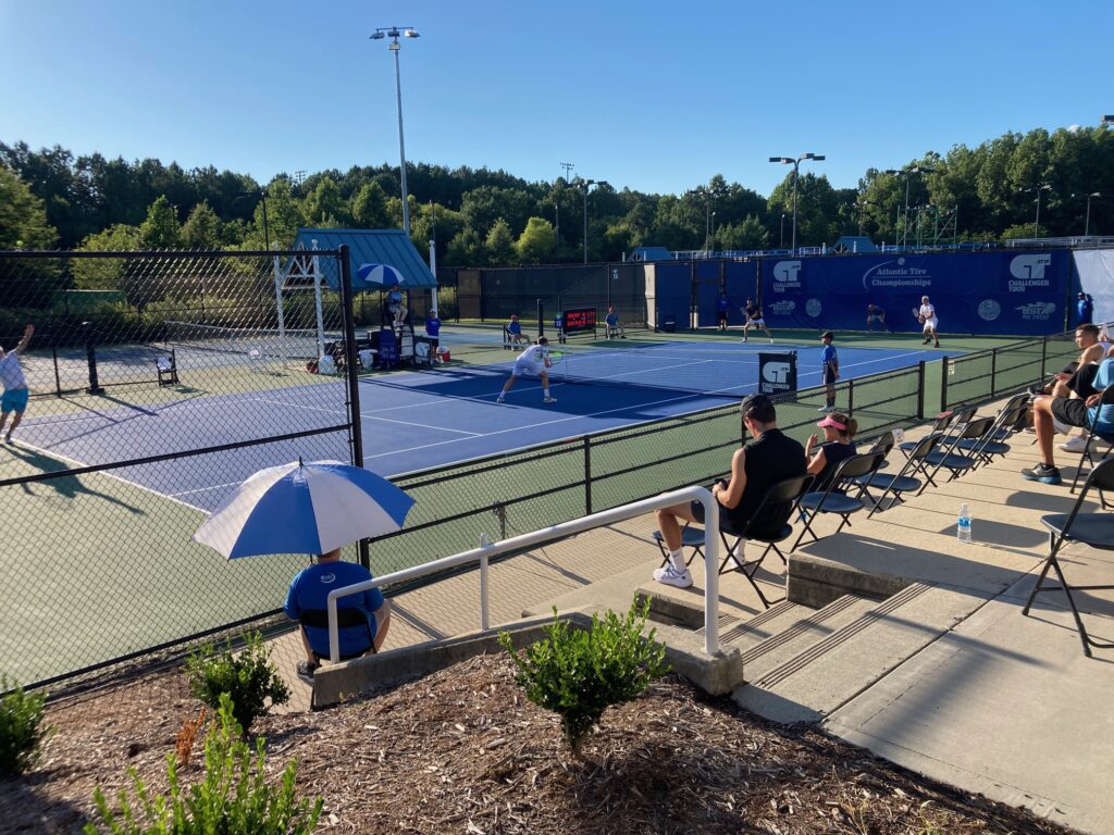 MAIN DRAW MATCHES BEGIN IN CARY